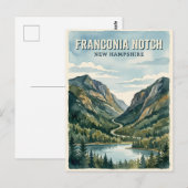 Franconia Notch Postkarte (Vorne/Hinten)