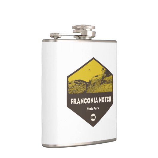 Franconia Notch Staat Park New Hampshire Flachmann (Rechts)