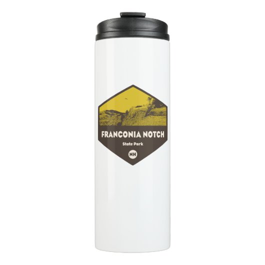 Franconia Notch Staat Park New Hampshire Thermosbecher (Vorderseite)