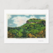 Franconia Notch Staat Park View of Indian Head Postkarte (Vorderseite)