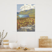 Franconia Notch State Park Reiseplakat Poster (Küche)