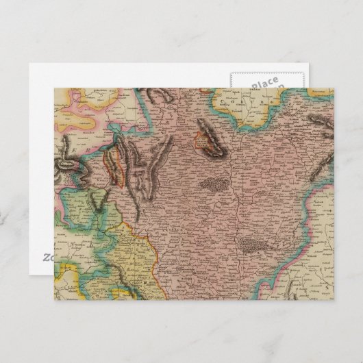 Franconia Postkarte (Vorne/Hinten)