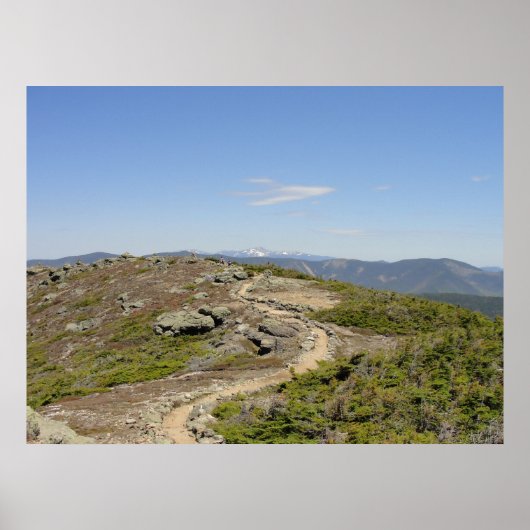 Franconia Ridge Trail, New Hampshire Poster (Vorne)