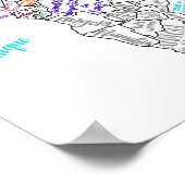 Francophone Africa Poster (Ecke)