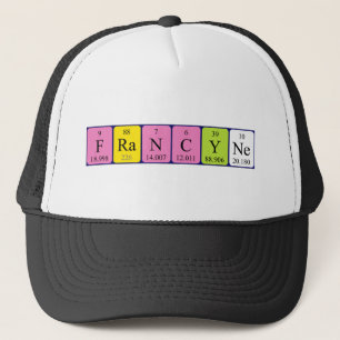 Francyne Periodenname Truckerkappe