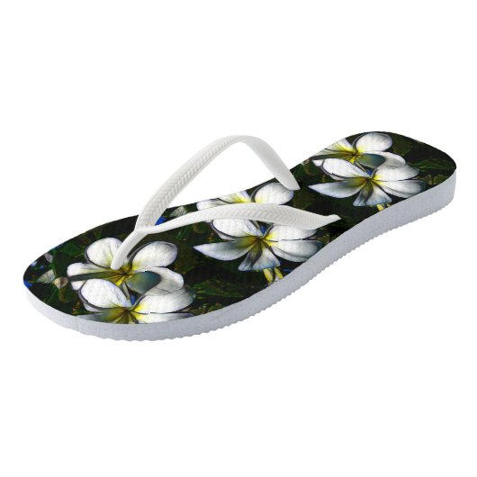 Frangapangie Flip Flops für Frauen Badesandalen (Schrägansicht)