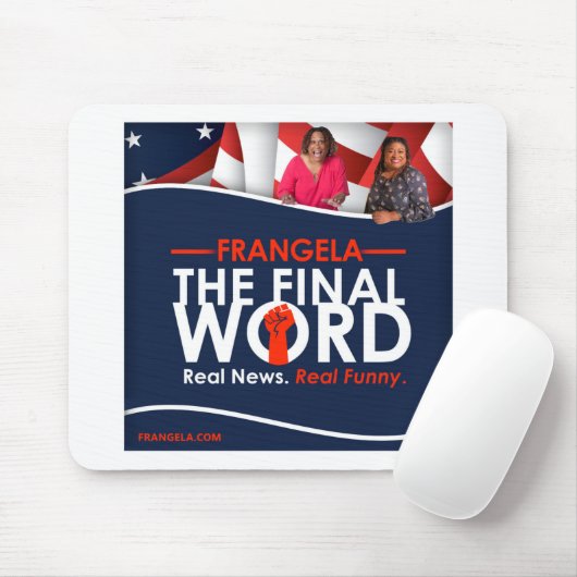 Frangela - "The Final Word" Maus Pad Mousepad (Mit Mouse)