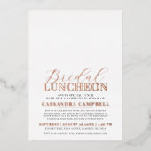 Frangipani Aquarell Folieneinladung (Vorderseite)