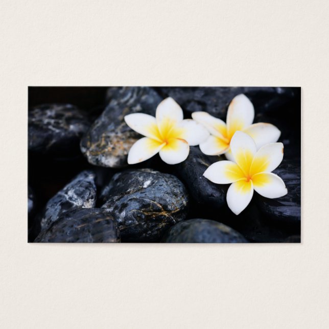 Frangipani-Blume (Vorderseite)