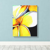Frangipani Blume Art Leinwand Sacha Grossel Art (Insitu (Holzboden))