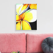 Frangipani Blume Art Leinwand Sacha Grossel Art (Insitu (Wohnzimmer))