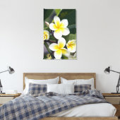 Frangipani Blume Cook Islands Leinwanddruck (Insitu (Schlafzimmer))