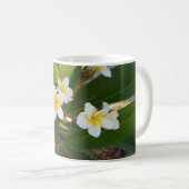 Frangipani-Blume Kaffeetasse (VorderseiteRechts)