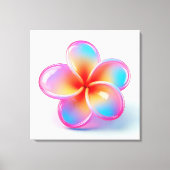 Frangipani Blume Leinwand Art Collection (Vorderseite)