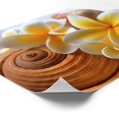 Frangipani Blume Poster (Ecke)