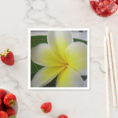 Frangipani-Blume Serviette (Beispiel)