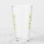 Frangipani-Blume und Lieben, Glas (Links)