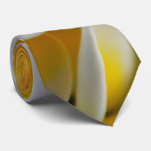 Frangipani Blume Wedding Krawatte (Gerollt)