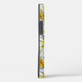 Frangipani-Blume, weiß und gelb, Case-Mate iPhone Hülle (Rückseite / Rechts)