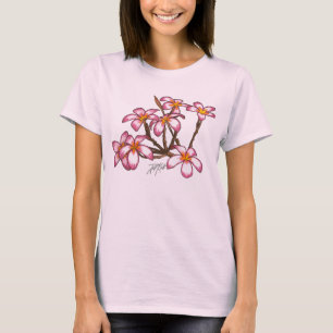 Frangipani-Blumen T-Shirt