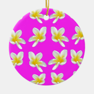 Frangipani_Blush, Keramik Ornament