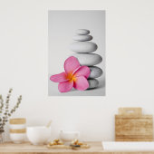 Frangipani Calm Poster (Küche)