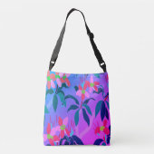Frangipani-Crossbody-Bag Tragetaschen Mit Langen Trägern (Rückseite)