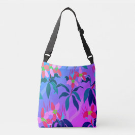 Frangipani-Crossbody-Bag Tragetaschen Mit Langen Trägern