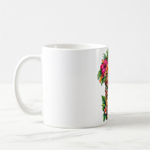 Frangipani Crown Tiki Kaffeetasse