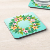 Frangipani Dreamscape Getränkeuntersetzer (Linke Seite)