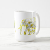 Frangipani Elephants, Tasse (VorderseiteRechts)