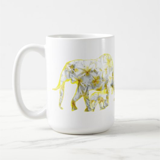Frangipani Elephants, Tasse (Links)