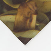 Frangipani Fleece Blanket (Ecke)