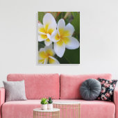 Frangipani Leinwand (Insitu (Wohnzimmer))
