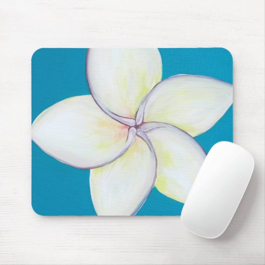 Frangipani Mousepad (Mit Mouse)