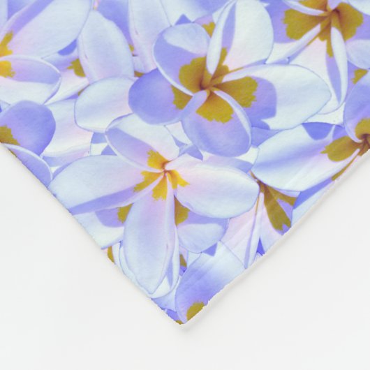 Frangipani Patchwork Style Blanket, Fleecedecke (Ecke)