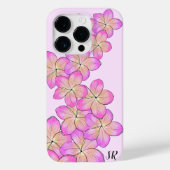 Frangipani Personalisiert Case-Mate iPhone Hülle (Rückseite)