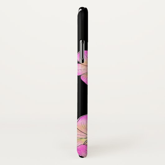 Frangipani Personalisiert Case-Mate iPhone Hülle (Hinten/Rechts)