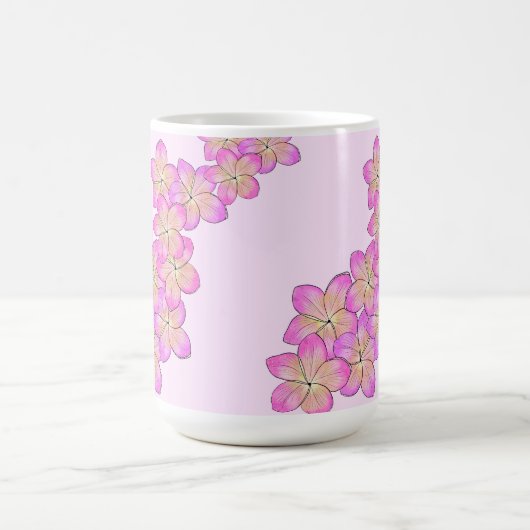 Frangipani Personalisiert Kaffeetasse (Mittel)