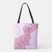 Frangipani Personalisiert Tasche (Rückseite)