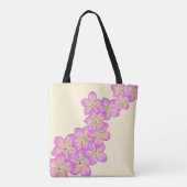 Frangipani Personalisiert Tasche (Rückseite)