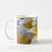 Frangipani Plumeria Blume Foto Kaffeetasse (Links)