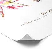 Frangipani Poster (Ecke)