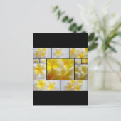 Frangipani Postkarte (Stehend Vorderseite)