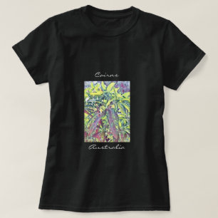 Frangipani Tree Cairns Australien tropisch T-Shirt