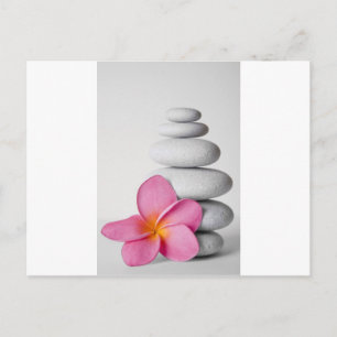Frangipani Zen Postkarte