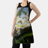 Frangipanis mit Butterfly Ladys Full Print Schürze (InSitu)