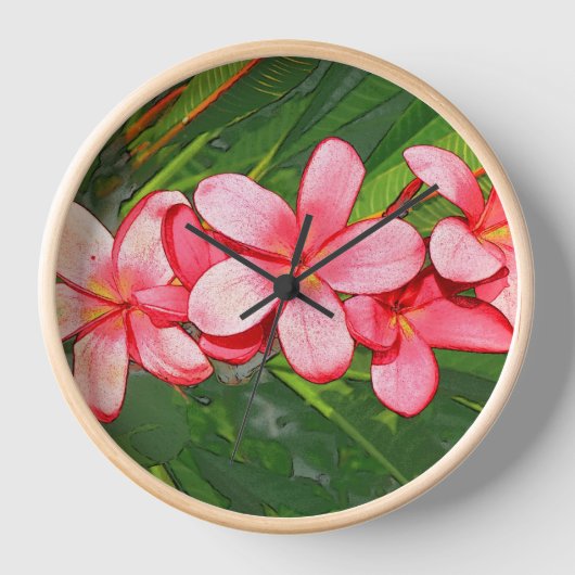 Frangipanis Uhr (Vorderseite)