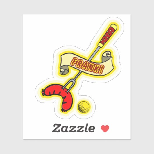 Frank! Aufkleber (Blatt)