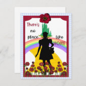 Frank Baums Zauberer OZ Kein Ort wie Zuhause-Card Mitteilungskarte (Vorne/Hinten)